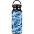 Light Blue Street Camo Hydro Flask 32oz Wide Mouth Skin